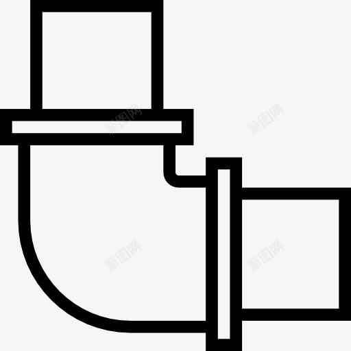 管图标png_新图网 https://ixintu.com 工具和用具 建设 水暖 管