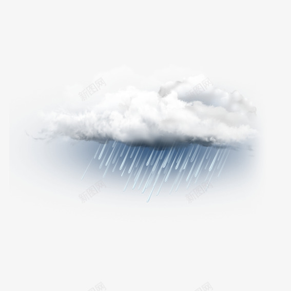 下雨的云png免抠素材_新图网 https://ixintu.com 下雨 云 天气 天气预报 白色 蓝色
