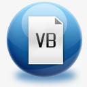 文件VB球形图标集图标