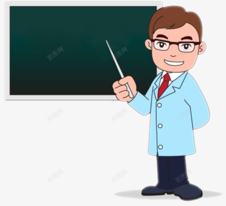 正在讲课的老师png免抠素材_新图网 https://ixintu.com 卡通 头像 教师 老师 讲课