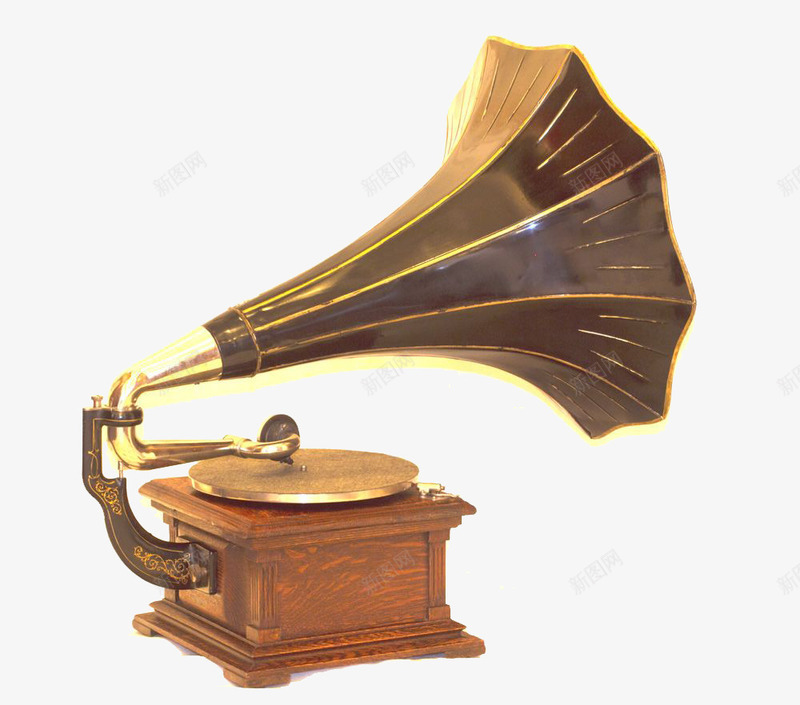 古典留声机png免抠素材_新图网 https://ixintu.com 80年代家电 古典留声机 唱歌机 唱片机 复古留声机 大喇叭留声机 歌唱机 留音机