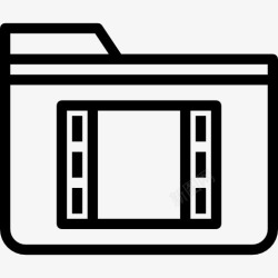 电影资料文件夹图标高清图片