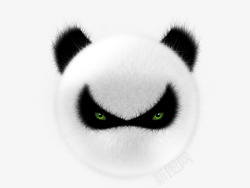 愤怒的熊猫3D熊猫高清图片