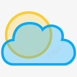 晴转多云icon图标图标
