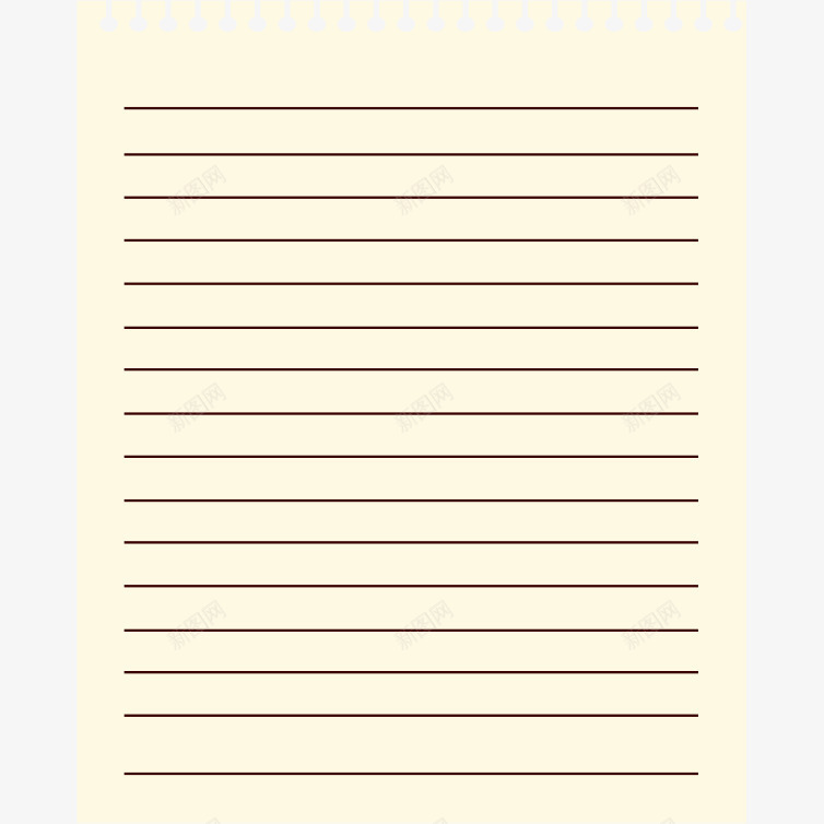 带装订孔的记事本png免抠素材_新图网 https://ixintu.com 公告栏 怀旧 文本 标签 装订 记事本