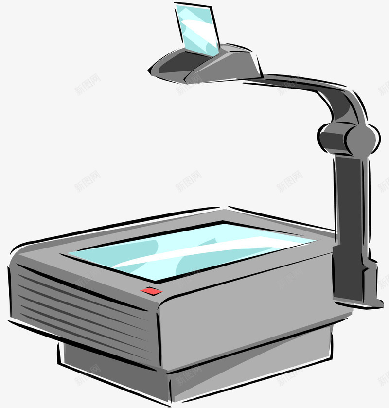 投影仪png免抠素材_新图网 https://ixintu.com 投影仪 教学 教育