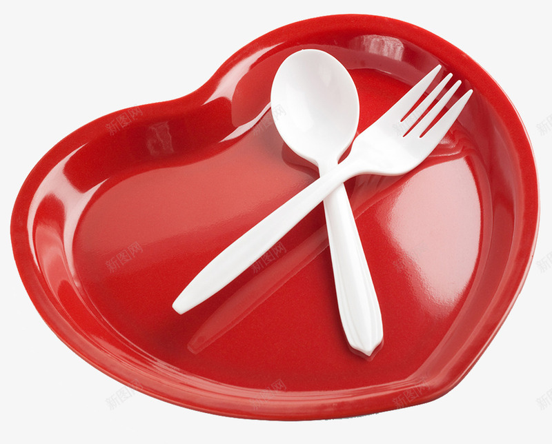 塑料餐盒餐具png免抠素材_新图网 https://ixintu.com 一次性餐具 叉子 塑料 汤勺