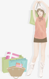 购物女孩Q版服装网页png免抠素材_新图网 https://ixintu.com 图片 女孩 服装 网页 购物
