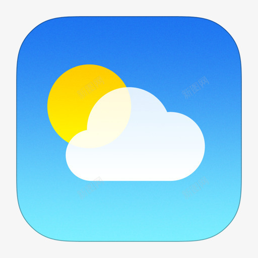 天气iOS7Icons图标png_新图网 https://ixintu.com Weather 天气