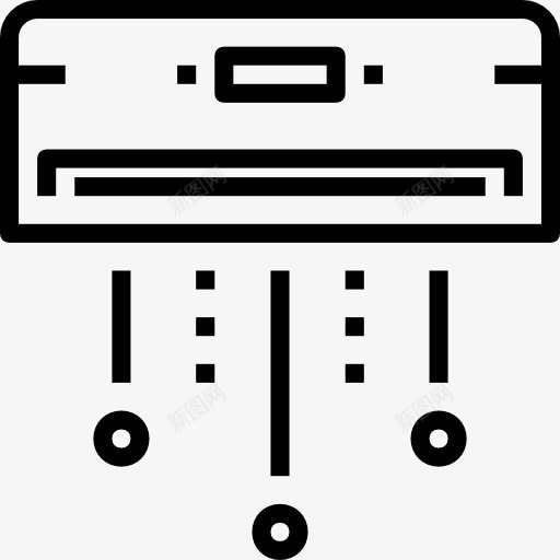 空调图标png_新图网 https://ixintu.com 技术 暖气 机器 清爽 空调