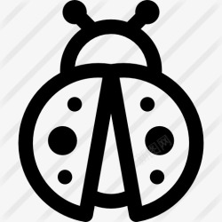 七星瓢虫图标ico七星瓢虫图标高清图片