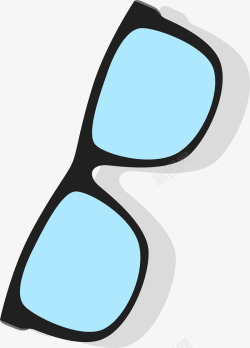 一副眼镜卡通眼镜图案高清图片