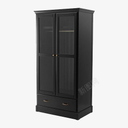 家具柜黑色柜子高清图片