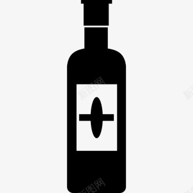 酒瓶标签变图标图标