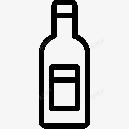 食物酒瓶图标png_新图网 https://ixintu.com bottle food wine 瓶 酒 食物