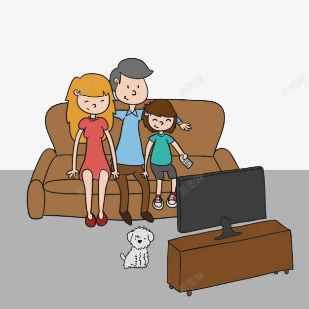 一家人看电视png免抠素材_新图网 https://ixintu.com 一家人一起看电视 一起看电视 亲爱的爸爸妈妈 和爸爸妈妈一起看电视 坐着看电视 家人一起看电视 家人看电视 手绘看电视 看电视