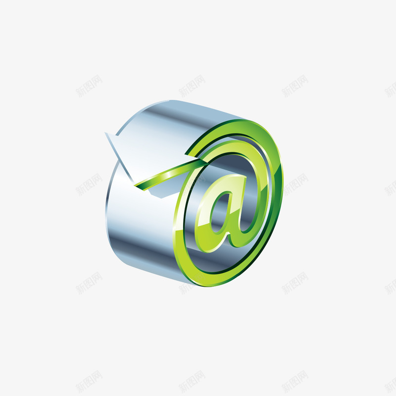 域名logo图标png_新图网 https://ixintu.com logo 域名 绿色 造型