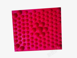 正方形板粉色正方形指压板高清图片