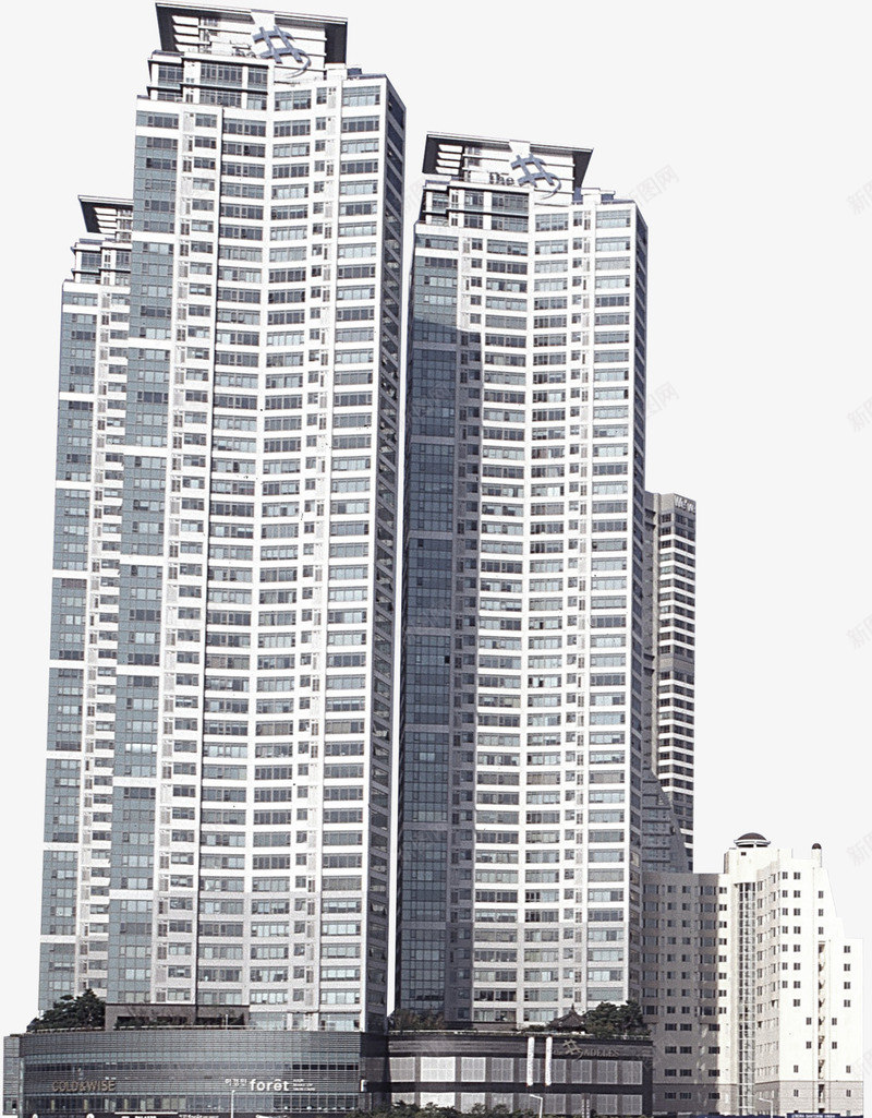 高层大厦城市建筑png免抠素材_新图网 https://ixintu.com 办公楼 建筑 高楼大厦