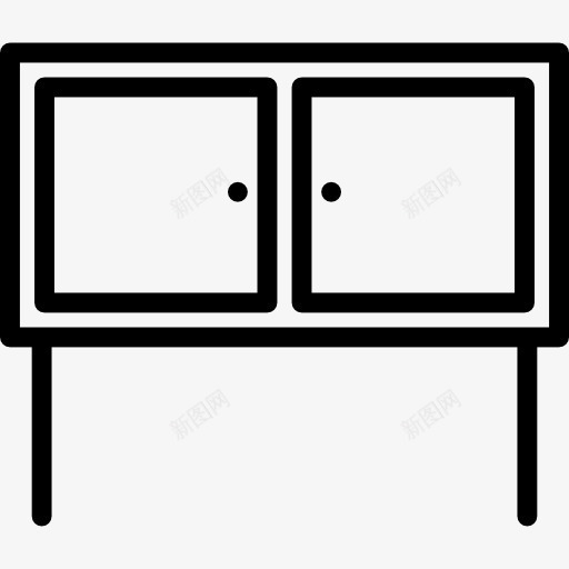 橱柜图标png_新图网 https://ixintu.com 家具 建筑 橱柜 衣柜