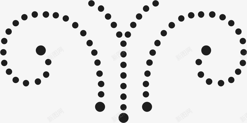 点线面构图底纹角花图标png_新图网 https://ixintu.com 平面构图 底纹 点线面构成图 角花 造型