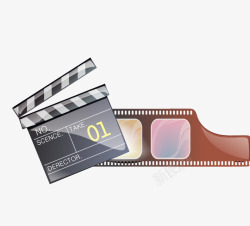 胶卷工具拍摄电影设备工具高清图片