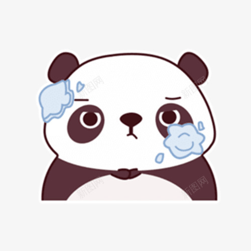 生气的熊猫png免抠素材_新图网 https://ixintu.com 动物 卡通 发怒熊猫 可爱 国宝 平面 愤怒 手绘 气愤 熊猫 生气