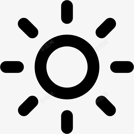 阳光灿烂的日子图标png_新图网 https://ixintu.com 夏天 夏季 天气热 阳光 阳光明媚