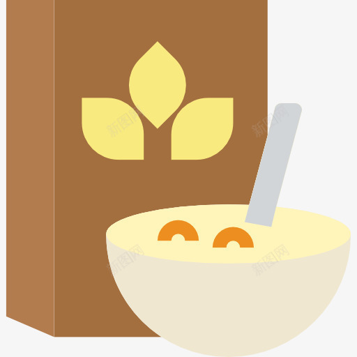 谷物图标png_新图网 https://ixintu.com 健康的食品 早餐 营养 谷物 食品 餐包 麦片