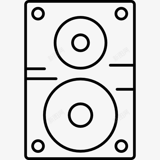 音乐播放器大喇叭图标png_新图网 https://ixintu.com 声音 技术 音乐 音量控制 音量调节 音频
