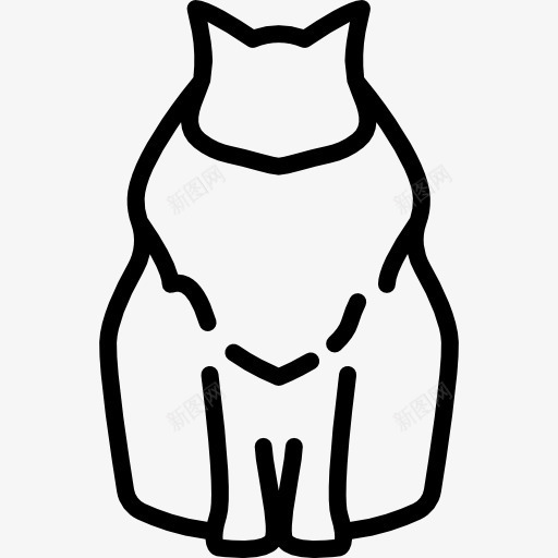布偶猫图标png_新图网 https://ixintu.com 动物 品种 宠物 猫 猫咪