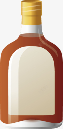 精美酒瓶卡通精美酒酒瓶高清图片