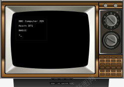 古董电视机电视机矢量图高清图片
