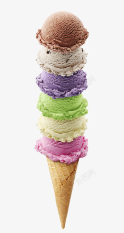 绿茶冰淇淋多种口味冰淇淋高清图片