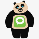 熊猫pandaicons图标png_新图网 https://ixintu.com panda technorati 熊猫