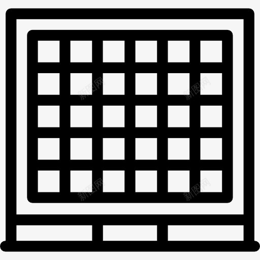 大的办公楼图标png_新图网 https://ixintu.com 办公室 工作 建筑 建设 窗口 结构