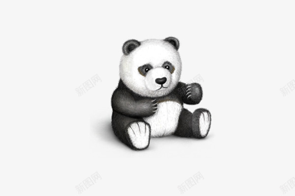 可爱玩具熊猫png免抠素材_新图网 https://ixintu.com 可爱 熊猫 玩具 素材