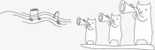 可爱手绘素描吹喇叭的卡通猫咪png免抠素材_新图网 https://ixintu.com 卡通 可爱 号外号外 吹喇叭 手绘 猫咪 素描