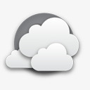 多云的晚上蜱虫的天气图标png_新图网 https://ixintu.com cloudy night 多云的 晚上