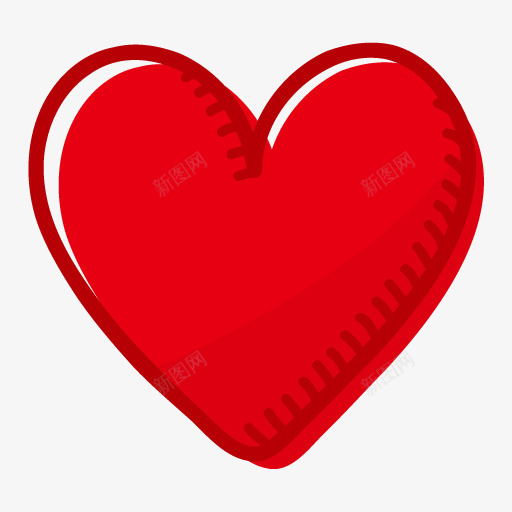 红色的心心图标png_新图网 https://ixintu.com 心 心形 红心