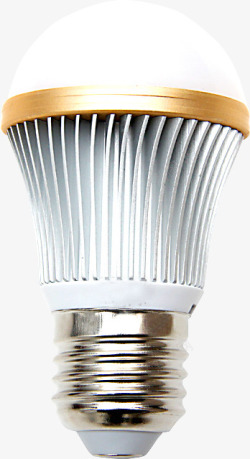 白色灯管家用的电灯泡高清图片