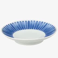 蓝色瓷碗豆皿高清图片