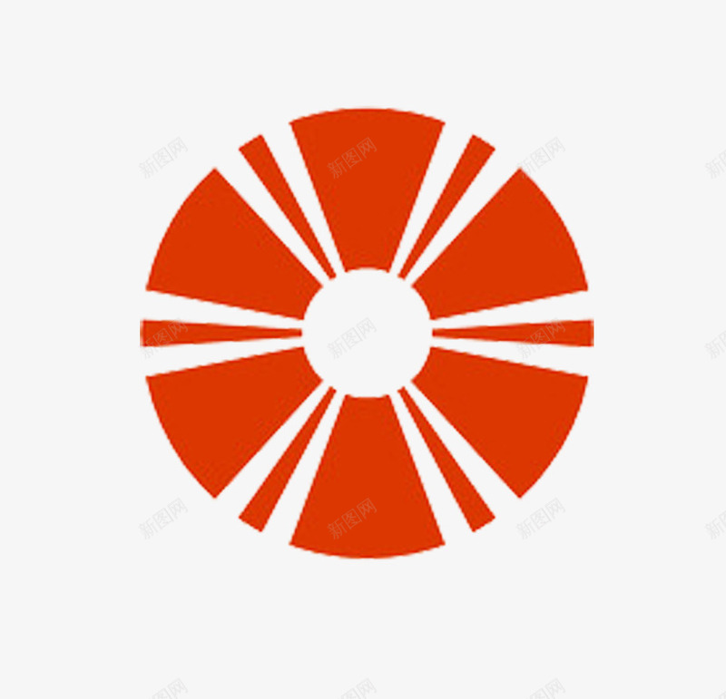 橘色圆形条纹图案png免抠素材_新图网 https://ixintu.com 图案 圆形 圆形图案 条纹 橘色圆形 橘色条纹
