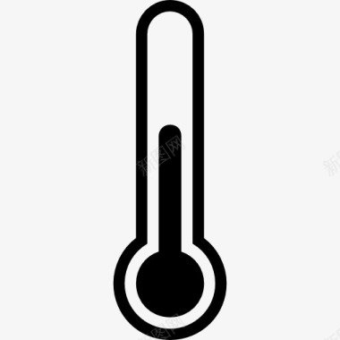 温度计概述符号中风图标图标