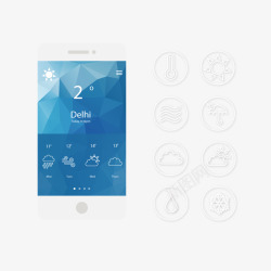 手机应用APP矢量图素材