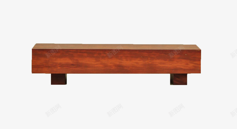 简约长木凳png免抠素材_新图网 https://ixintu.com 创意 家具 木凳 木制品 简约
