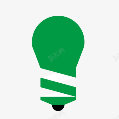 绿色logo灯矢量图图标图标