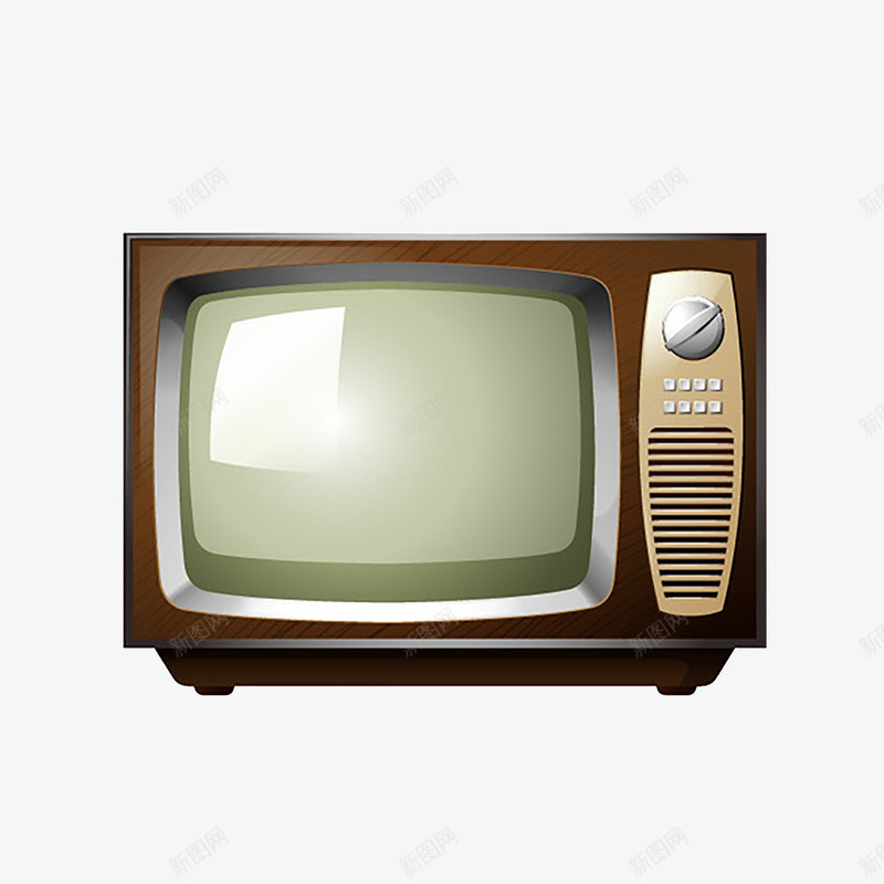 复古电视机png免抠素材_新图网 https://ixintu.com 复古 电视机 老式