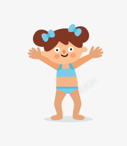 动感女性卡通可爱女孩高清图片