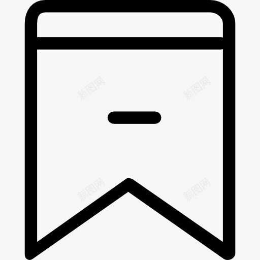 书签图标png_新图网 https://ixintu.com 书签 形状 徽章 标志 界面